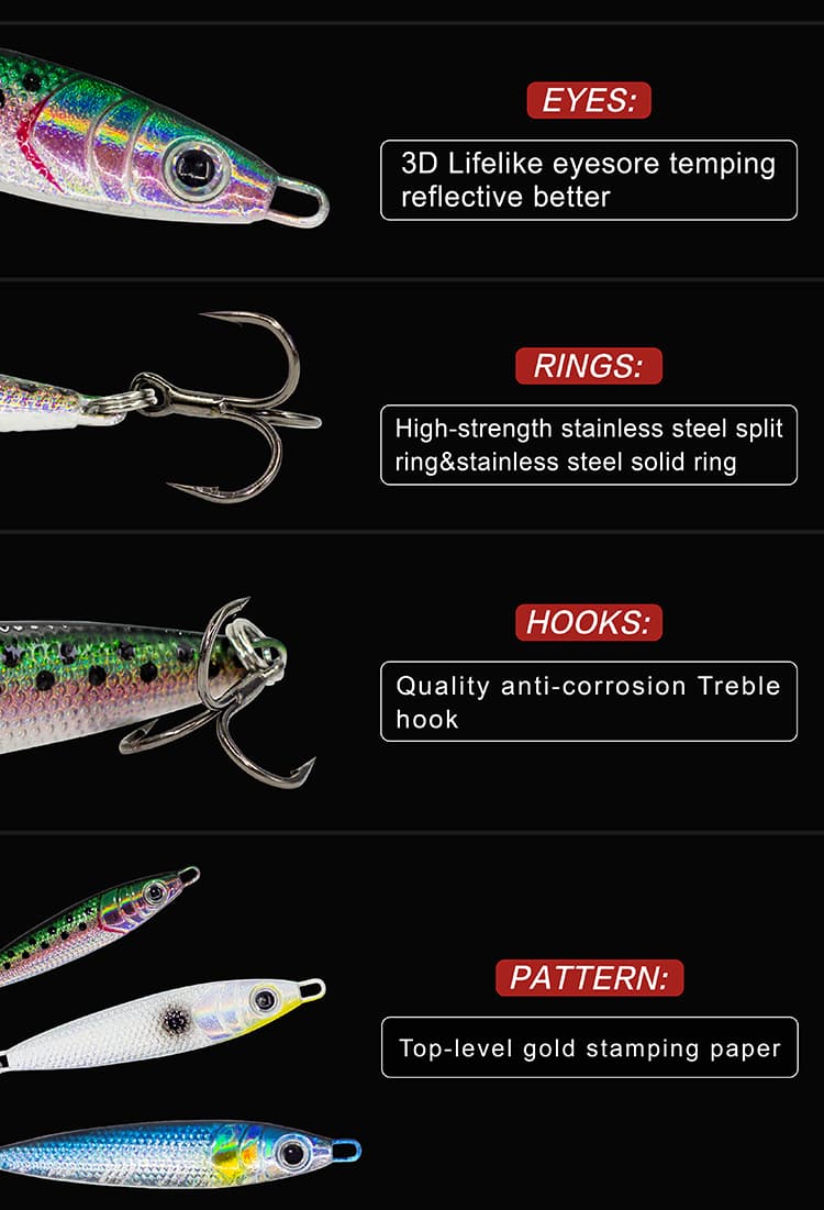 Jig Lure GDTB03 52mm/13g lead jig lure - view 11