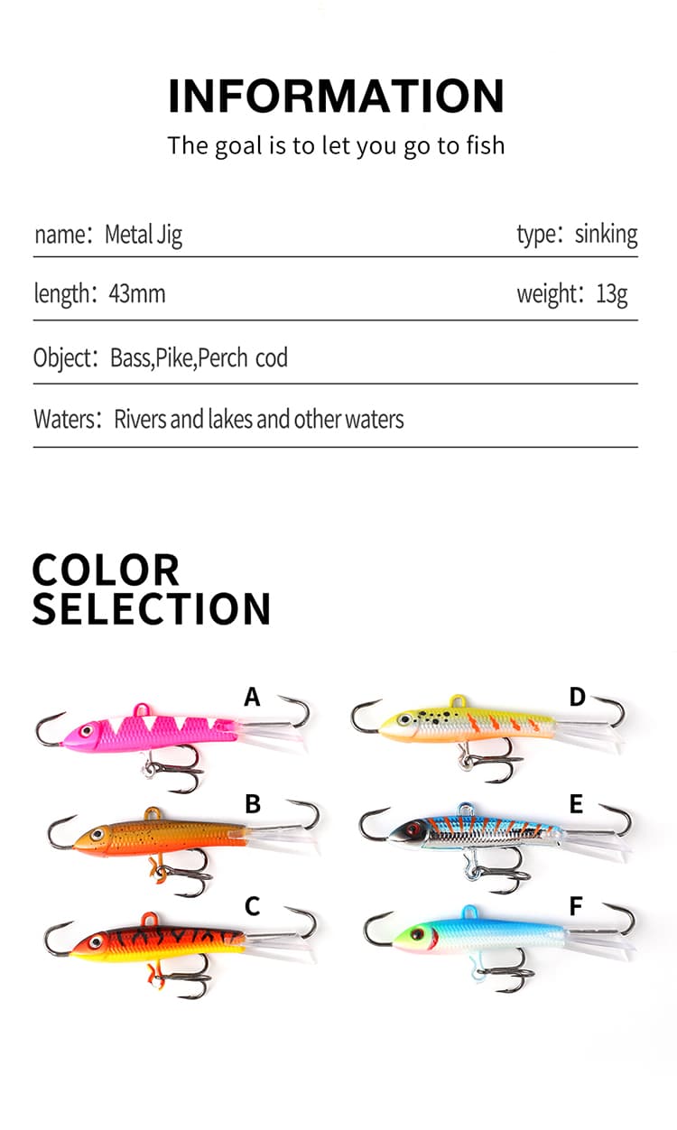Jig Lure GDTB05 43mm/13g compact jig lure - view 9