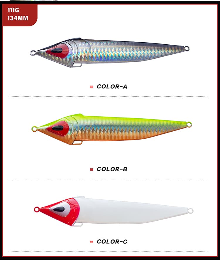 Jig Lure GDTB02 110mm/110g heavy saltwater jig - view 12