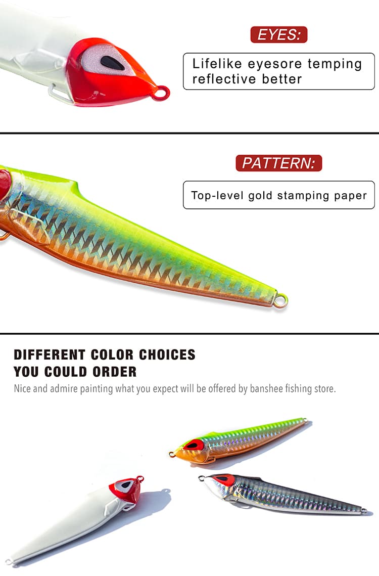 Jig Lure GDTB02 110mm/110g heavy saltwater jig - view 14