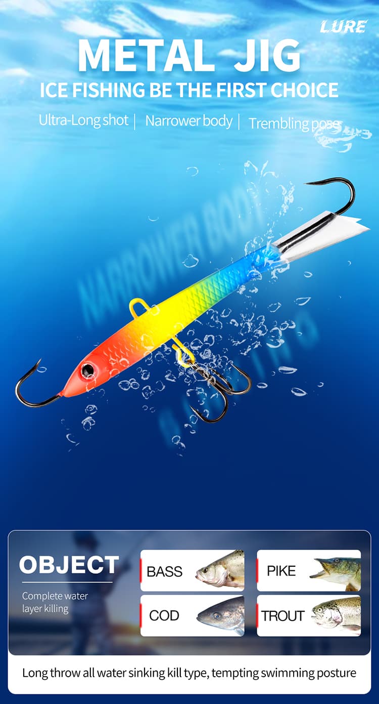 Jig Lure GDTB04 65mm/23g lead jig lure - view 12