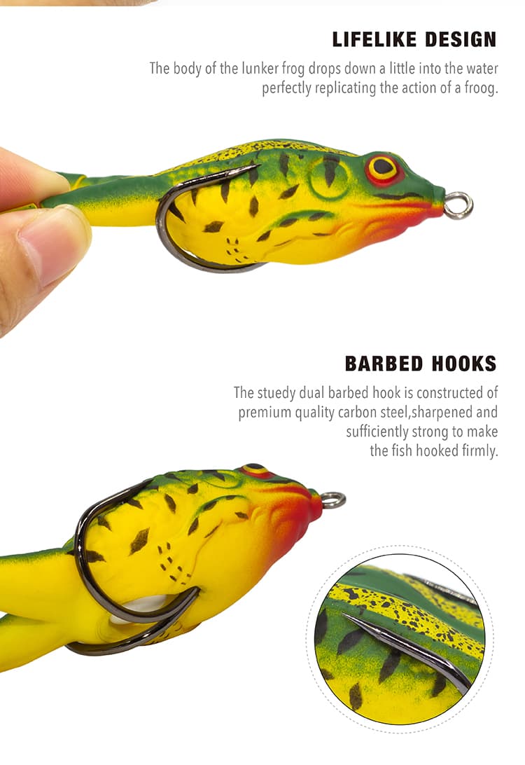 Frog Bait GDFG02 90mm/13.7g hollow body frog - view 17