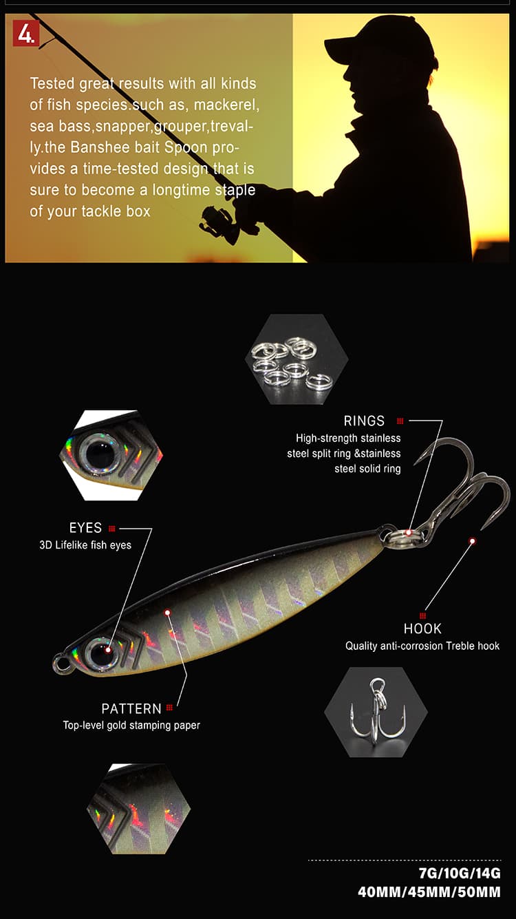 Jig Lure GDTB01 45mm/7g lead jig - view 7