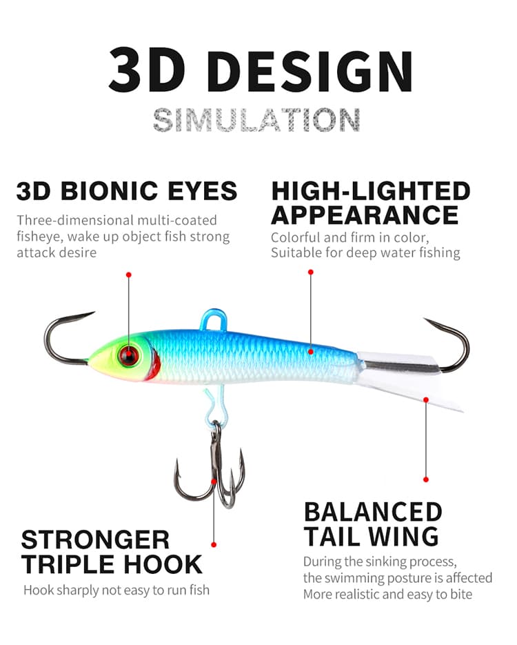 Jig Lure GDTB05 43mm/13g compact jig lure - view 12