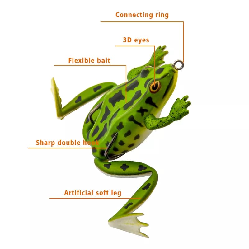 Frog Bait GDFG03 65mm/17.2g compact frog bait - view 7