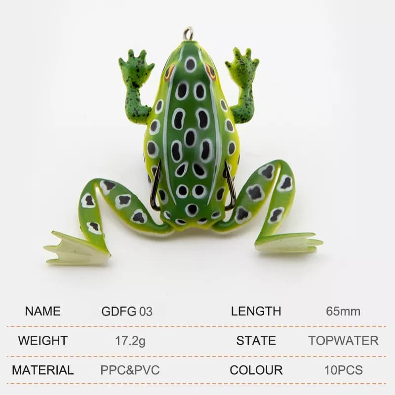 Frog Bait GDFG03 65mm/17.2g compact frog bait - view 6