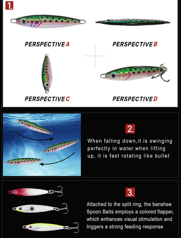 Jig Lure GDTB03 52mm/13g lead jig lure - view 9