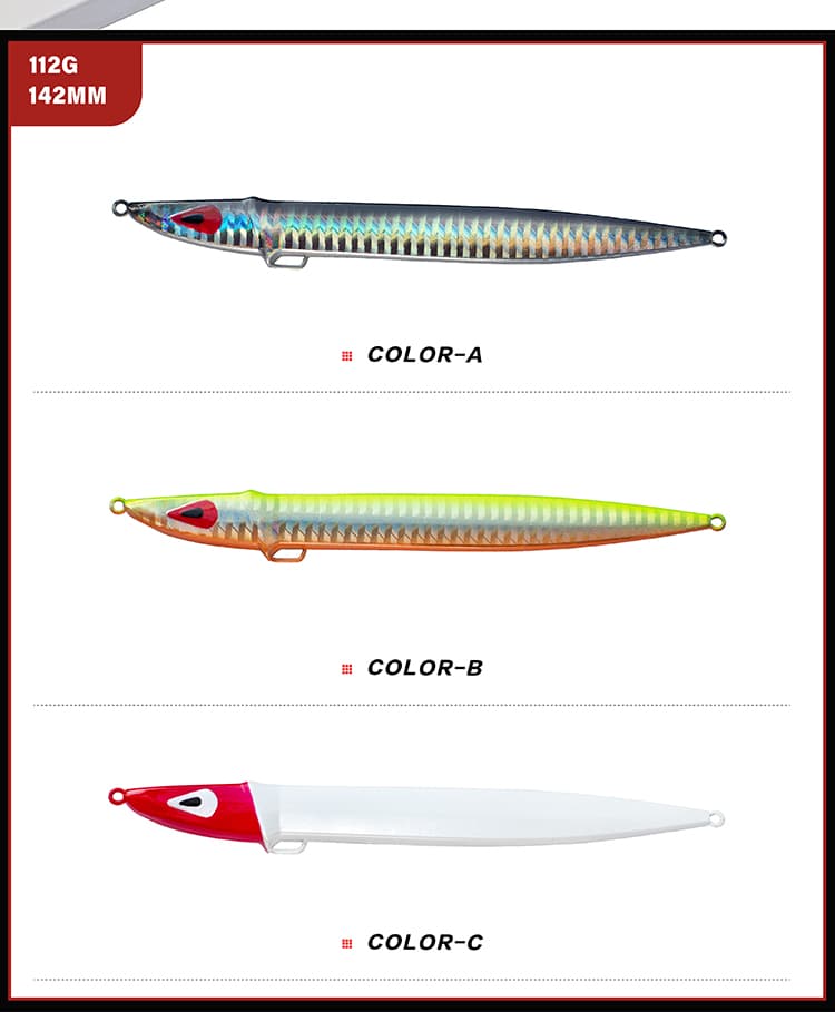 Jig Lure GDTB02 110mm/110g heavy saltwater jig - view 10