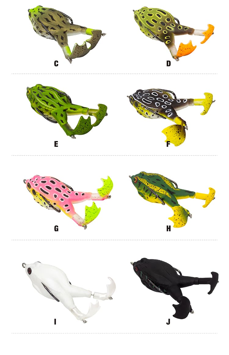 Frog Bait GDFG02 90mm/13.7g hollow body frog - view 14