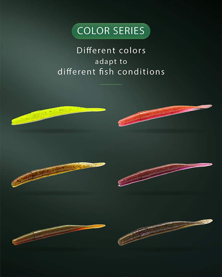 Finesse Worm GDZFW02 99mm/2.9g soft plastic worm - view 4